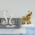 thumbnail image 2 of Colección De Figuras Decorativas De Cisnes De Porcelana Y Elefantes De Resina. Esculturas Para Decorar Salas De Estar, Dormitorios, Estantes, Escritorios, Chimeneas Y Como Regalo., 2 of 8