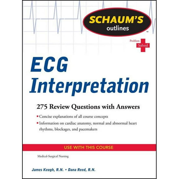 Schaum's Outline of ECG Interpretation, (Paperback)