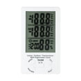 thumbnail image 3 of 1 Pce Thermomètre Celsius Fahrenheit à Bascule Intérieur Extérieur Affichage de la Température Lcd, 3 of 7