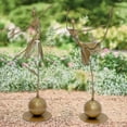 thumbnail image 7 of Sunjoy Tech Ornament Vintage Metal Dancing Girl Garden Statue Waterproof Fade Resistant Ornament Outdoor Decoration, 7 of 7