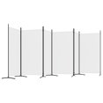 thumbnail image 3 of vidaXL 6-Panel Room Divider White 520x180 cm Fabric, 3 of 5