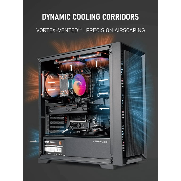 Gaming PC Desktop Computer - Intel Core i7-7700, NVIDIA GTX 1080