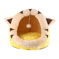 thumbnail image 3 of Bonita cama para gatos, casa para perros, cama para dormir, nido para perros con cojín lavable, acogedor antideslizante jinwen  Nido Cama Casa, 3 of 8