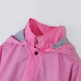 thumbnail image 6 of Kids Raincoat with Hood, Toddler Lightweight Rain Jacket, Children Rainwear, Boy Girl Waterproof Rain Coat Long, 6 of 8