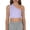 69# Light Purple, variant on One Shoulder Sleeveless Ribbed Crop Top for Girls Toddler Kids Solid Color Tank Tops Sports Dance Undershirt Light pink 110