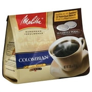 Melitta 75453 Soft Coffee Pods-Colombian (Single Pack) Soft Coffee Pods Colombian 16 Counts