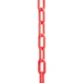 thumbnail image 7 of US Weight Chainboss 2" x 50' Red Plastic Safety Chain with SunShield UV Resistant Technology, 7 of 7