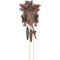Horloge à Coucou Anton Schneider – 13 Feuilles, 3 Papillons, Modèle SC 8T 317/9, Neuve