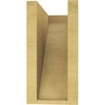 thumbnail image 4 of 5"W x 10"D x 10"H Classic Concord Rough Cedar Woodgrain TimberThane Corbel, Primed Tan, 4 of 6