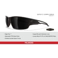 thumbnail image 4 of Edge Eyewear TSK236 Kazbek Safety Glasses, Black Frame, 4 of 6
