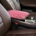 thumbnail image 3 of Furry Car Armrest Cover Car Center Console Cover Pad Car Soft Console Pad Wool Armrest Seat Box Cover Protector Universal Fit for Most Vehicles, 3 of 7