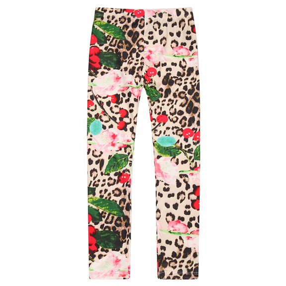 Girls' Patterned Stretch Pants RH0704