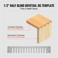 thumbnail image 4 of STAWAY Jig de Précision 12 Pouces pour Routeur avec 4 Bits pour Joints Parfaits, Utilisation Facile, Aluminium Durable, Parfait pour Projets de Menuiserie, 4 of 9