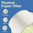 thumbnail image 3 of 491588 Air Filter Lawn Mower Replacement, Compatible with Toro, Flat Air Cleaner Cartridge, 2 Packs, 3 of 9