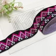 thumbnail image 4 of Polyester Ribbon Clothing Ornament Fuchsia 3/4 inch(20mm) about 7.66 Yards(7m)/pc, 4 of 5