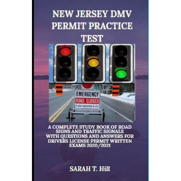 New Jersey DMV Permit Practice Test A Complete Study Book of Road