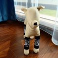 thumbnail image 2 of 2 pares de calentadores de piernas para mascotas, Protector de piernas para perros, calcetines hasta la rodilla de algodón para gatos, calcetines cálidos de invierno para cachorros, suministros d, 2 of 5