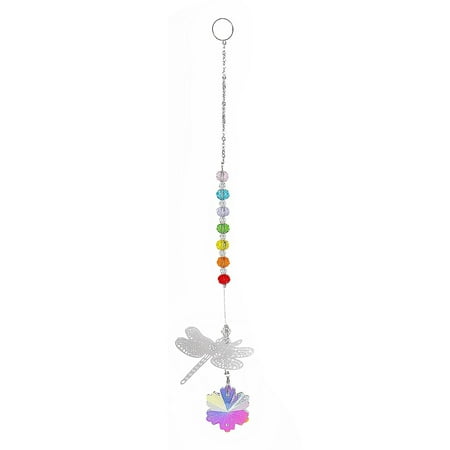 

Pianpianzi Wooden Bead Garland Giant Christmas Ball Rear View Mirror Hanger Dragonflys Crystals Suncatcher Hanging Suncatchers Beads Colorful Chandelier Pendant Wall Hanging Tree Window