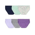 thumbnail image 6 of Fruit of the Loom Women's Underwear, Cotton Stretch Panties 6-Pack, Sizes S-2XL, 6 of 12