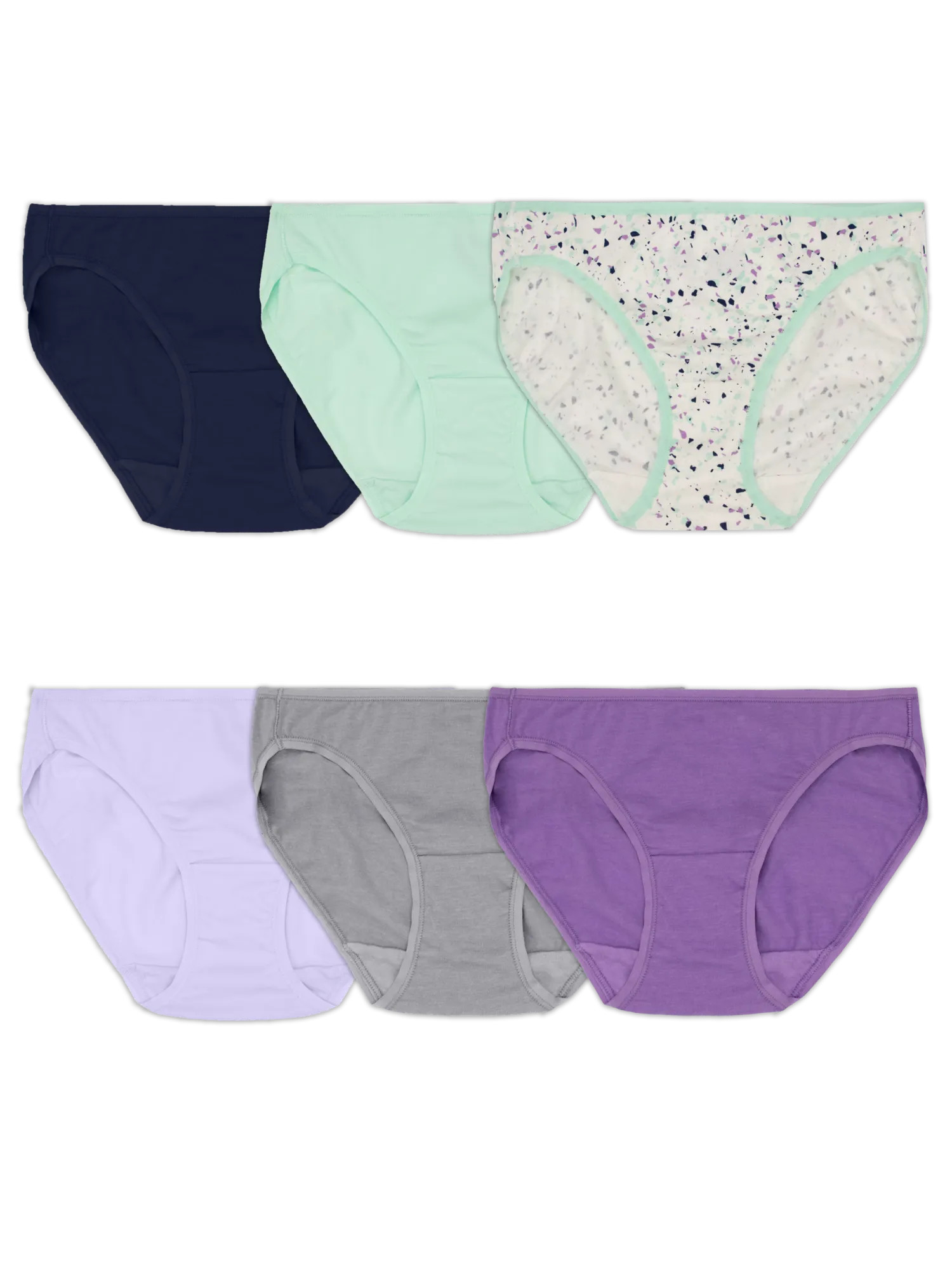 Fruit of the Loom Women's 360 Stretch Bikini Panties, 6-Pack photo 5