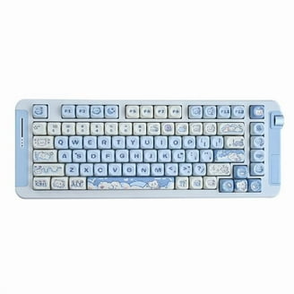 XVX PBT Keycaps 108 Keys Japanese Anime Style Keycaps Five Sided