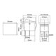 thumbnail image 5 of Interruptor Basculante DPST ON-OFF 4 Terminales Luz Roja 16A 250VAC con W, 5 of 5
