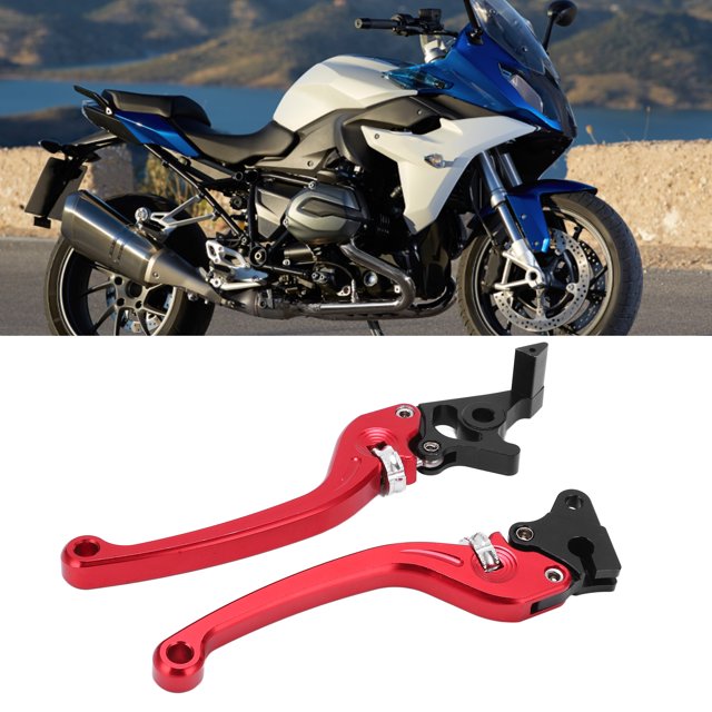 Palancas de Embrague de Freno de Motocicleta Palancas de Manija de Freno de Embrague Accesorios Universales de Aleación de Aluminio CNC de Alta Sensibilidad para Motoctileta