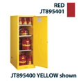 thumbnail image 1 of Justrite Manufacturing JT895401 54 gal EX Deep Slimline Flammable Safety Cabinet, Red, 1 of 1