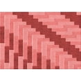 thumbnail image 1 of Ahgly Company Indoor Rectangle Patterned Ferrari Red Area Rugs, 2' x 4', 1 of 6