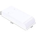 thumbnail image 2 of Drawer Storage Box Under The Desk Paste Drawer Storage Pen Case for Storing Office Stationery Pencil Sundries (White), 2 of 7