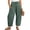 CX50_Dark Green, variant on Lumtrix Womens Wide Leg Linen Pants Casual Loose Baggy Drawstring Summer Beach Travel Vacation Palazzo Harem Pants with Pockets Light Blue M