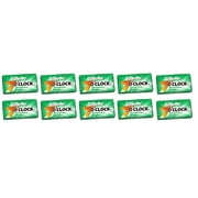 Gillette 7 O'Clock Permasharp Green Double Edge Blades, 10 ct. (Pack of 10)