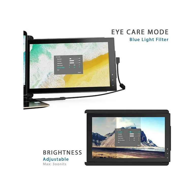 TRIO 12.5インチ 16:9 ポータブル モニター 101-1003P01 Mobile Pixels 101-1003P01 Trio Portable 12.5 Inch Monitor