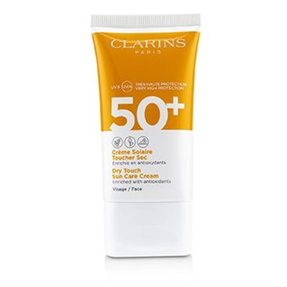 Clarins  1.7 oz Dry Touch Sun Care Cream for Face SPF 50
