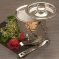 thumbnail image 4 of Leeber 72607 Hammered Ice Bucket with Doublewall Tongs, 4 of 4