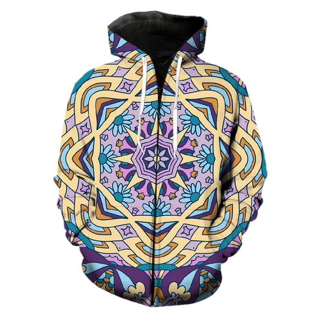Sudadera con capucha y cremallera de estilo nacional retro para hombre, con estampado 3D para adolescentes, de gran tamaño, estilo hip hop, estilo Harajuku, divertida y genial, unisex.
