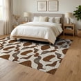thumbnail image 3 of ODIKA Cow Spotted Fuzzy Artificial Large Pictures That Flannel Print Refined for Queen Size Bedroom, Under Bed, Master , Foldable Easy Care, 3 of 7