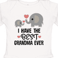 thumbnail image 4 of Inktastic Grandkids Best Grandma Ever Boys or Girls Long Sleeve Baby Bodysuit, 4 of 5