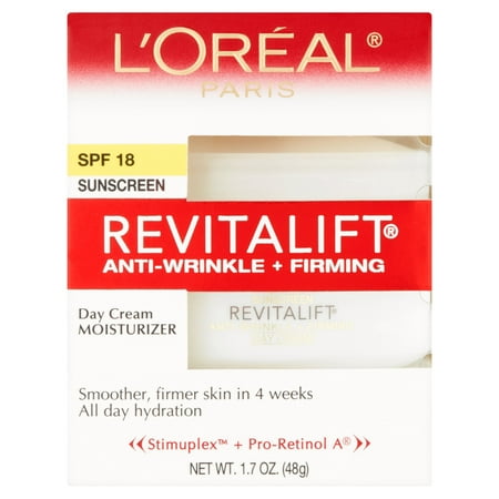 L'Or��al Paris Revitalift Anti-Wrinkle + Firming Day Cream Moisturizer 1.7 oz