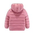 thumbnail image 7 of Esaierr Toddler Kids Boys Girls Winter Coats Solid Color Cotton Jacket Lightweight Down Jacket Baby Puffer Hooded Coats Outerwear for 2-12 Years, 7 of 7