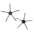 thumbnail image 2 of Gupbes Side Brush Replacement Accessory For Roborock S6 S5 E35 E2 Sweeping Robot Black, 2-Pack, 2 of 8