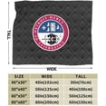 thumbnail image 3 of University of Detroit Mercy Ultra-Soft Micro Fleece Blanket Soft Comfortable Flannel Blanket Available for Bed Couch Living Room, 3 of 8
