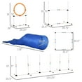 thumbnail image 3 of Dog Agility Starter Kit - 5-Piece Set with Tunnel, Jump Ring, Weave Pole, Pause Box, & Portable Case for Outdoor Fun!, 3 of 6