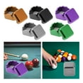 thumbnail image 4 of Billiards Snooker Pool Cue Chalk Holder Square Aluminum Pool Table Accessories Gold, 4 of 6