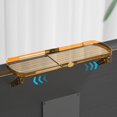 thumbnail image 3 of LAICAIW TV Top Storage Bracket,Router Rack TV Set-top Box-Wall Mount Storage Box, Free Punch Firm Router Shelves for Remote Controls Stores Home Living Rooms Yuxun, 3 of 7