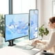 thumbnail image 2 of Soporte Doble Monitor WALI Negro con Brazo de Resorte de Gas Ajustable para Monitores de hasta 32 Pu, 2 of 9