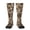 2 Black-2, variant on Women's Knee High Socks Corps Camouflage Outdoor Casual Tube Socks