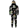thumbnail image 2 of Generic Family Christmas Pajamas Matching Sets Christmas Pajamas for Family Holiday Family Sleepwear Set Long Sleeves Pant Christmas Jumpsuits Snowflakes Santa Christmas Xmas Jammies, 2 of 6