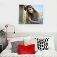 thumbnail image 4 of ONETECH Beautiful Girl Poster Canvas Wall Art Beautiful Asian Sexy Girl Bokeh Pose Long Hair Shorts Artwork Home Decor for Bedroom Bathroom Living Room, 4 of 4