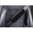 thumbnail image 3 of Auto Drive 1Piece Car Seat Belt Pad Plush Black - Universal Fit, 23SBP101-1, Suitable for Adult, 3 of 8